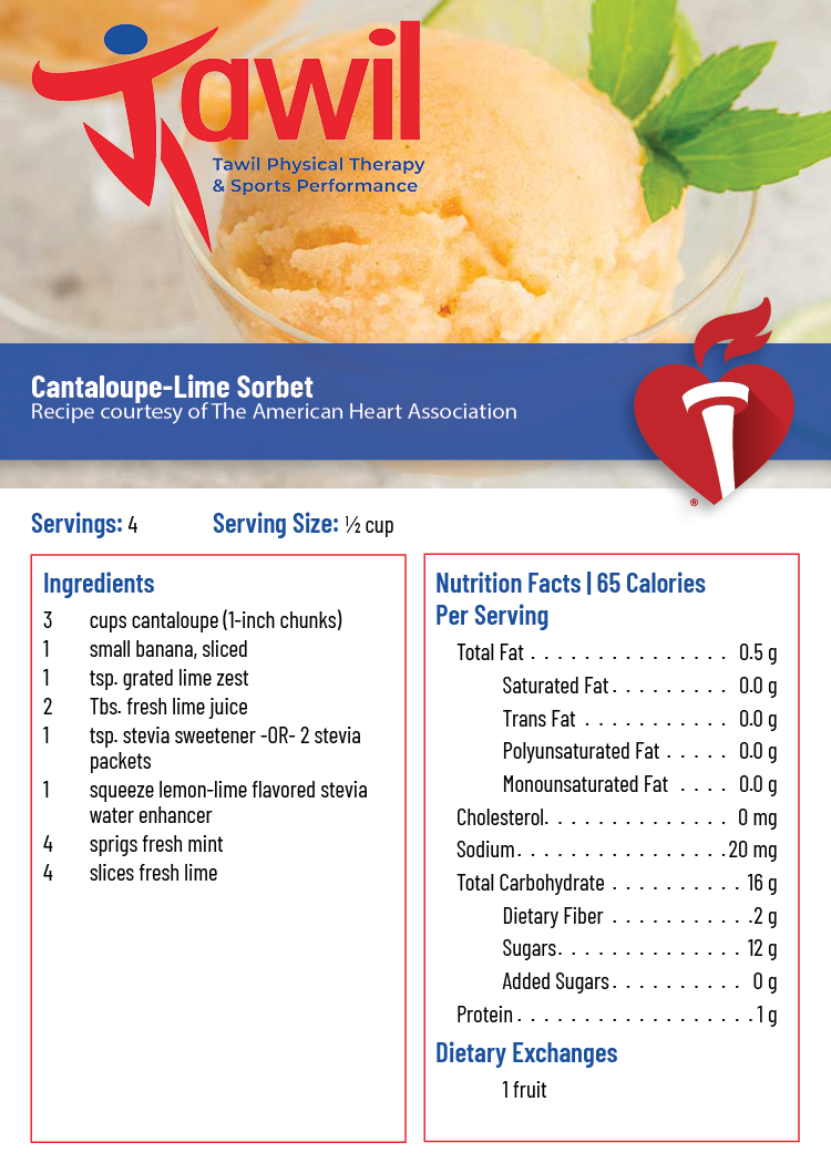 Image of printable recipe card
